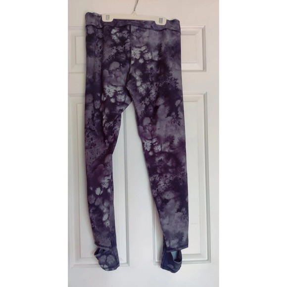 C9 By Champion Womens Black Tie Dye Leggings Size Large L Lrg Pull On Activewear - Picture 5 of 9